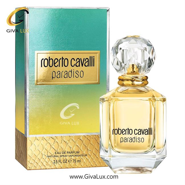  ادو پرفیوم  زنانه اورجینال مدل Roberto Cavalli Paradiso | روبرتو کاوالی پردیسو (پارادیسو) حجم   75 میل